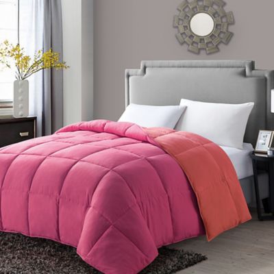 coloured down comforters