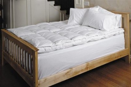 Daniadown White Goose Pillow Top Feather Bed