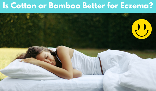 a girl having a tight sleep with bamboo sheets