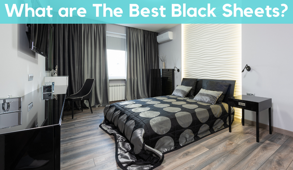 black stripe bamboo bed sheets in a good quality bed sheet