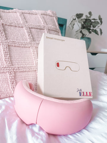 JusteELLE Smart Eye Massager for Headaches, Migraines and Dark Circles