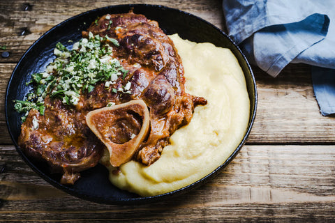 Slow cooker beef osso bucco