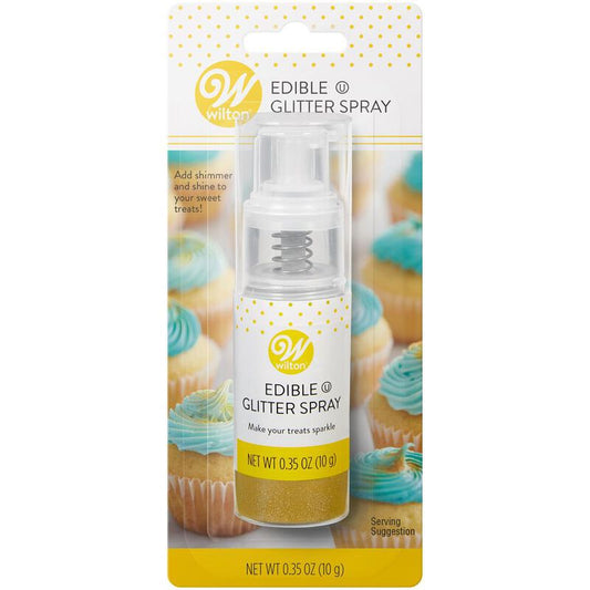 Silver Edible Glitter Spray Pump | Brew Glitter | Bakell