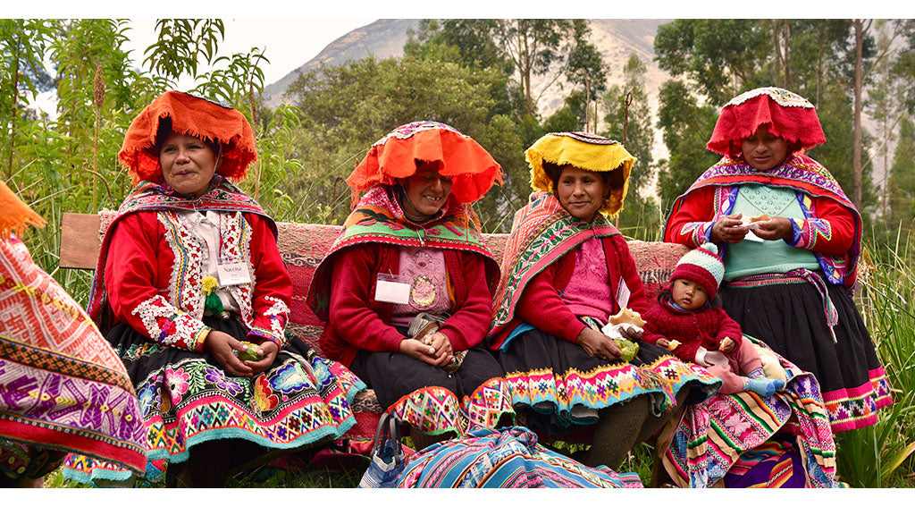 Weberinnen aus Quechua Gemeinden