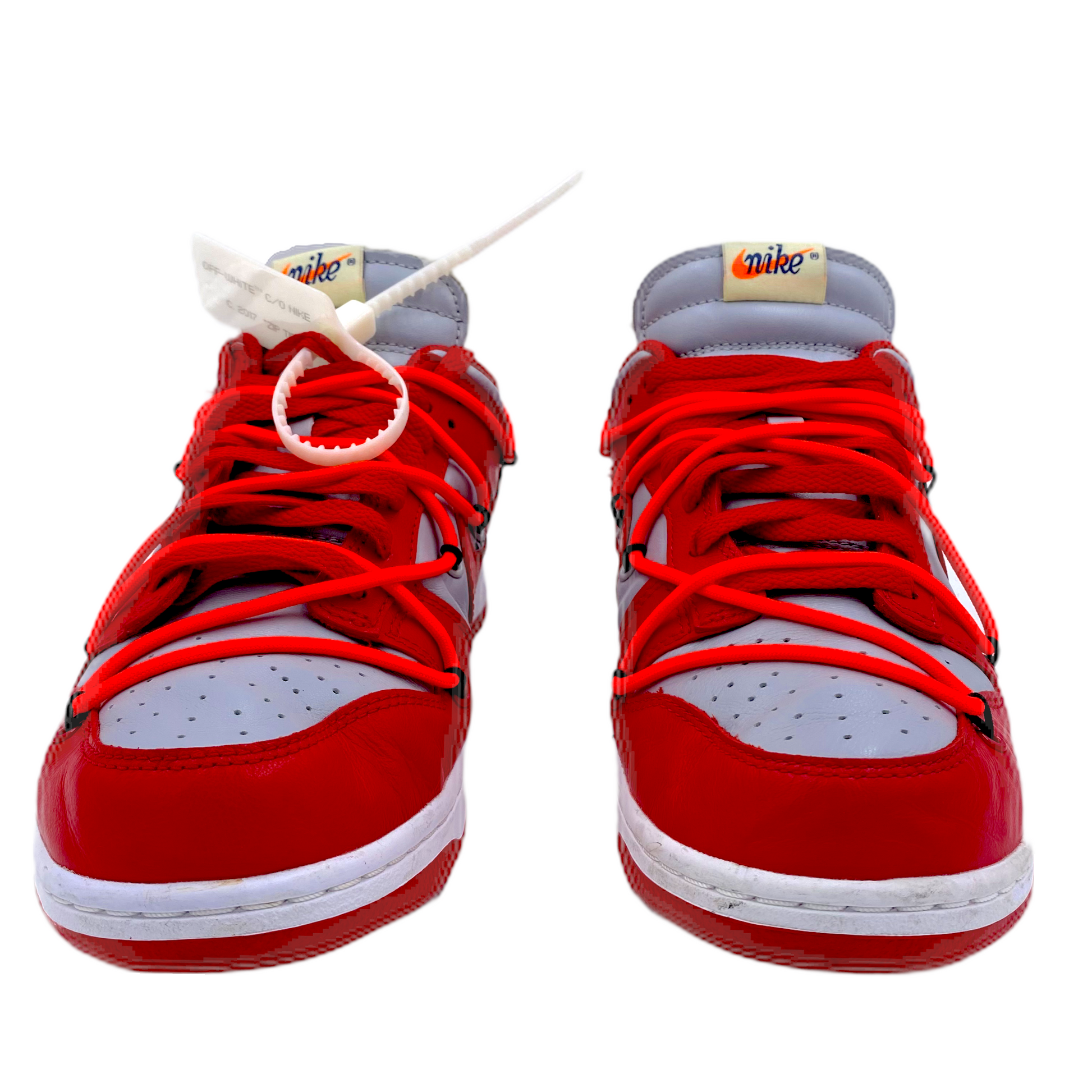 Nike x Off-White Dunk Low University Red – NO DRAMAS
