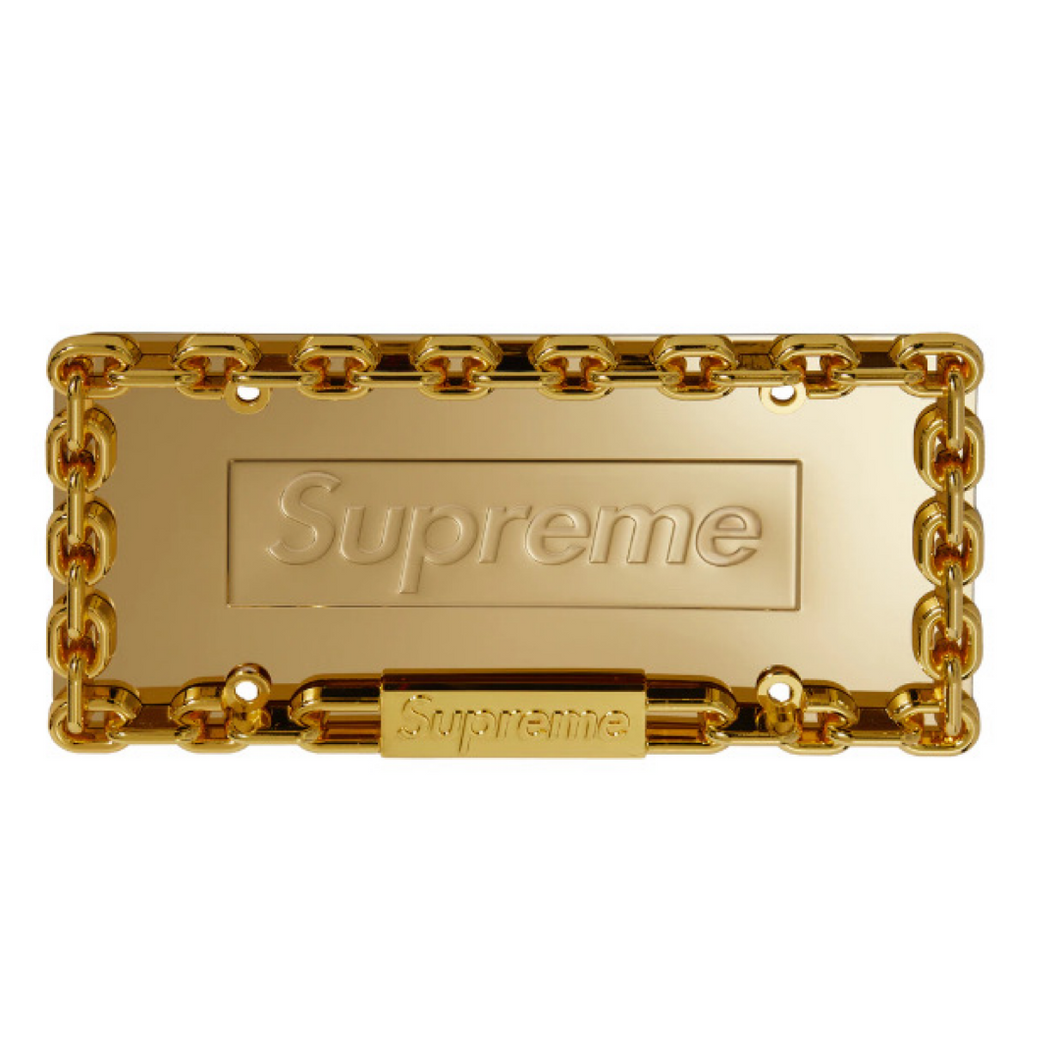 supreme license frame