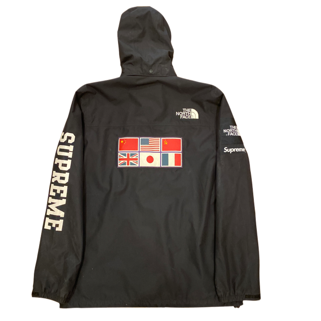 supreme the north face expedition coaches jacket black