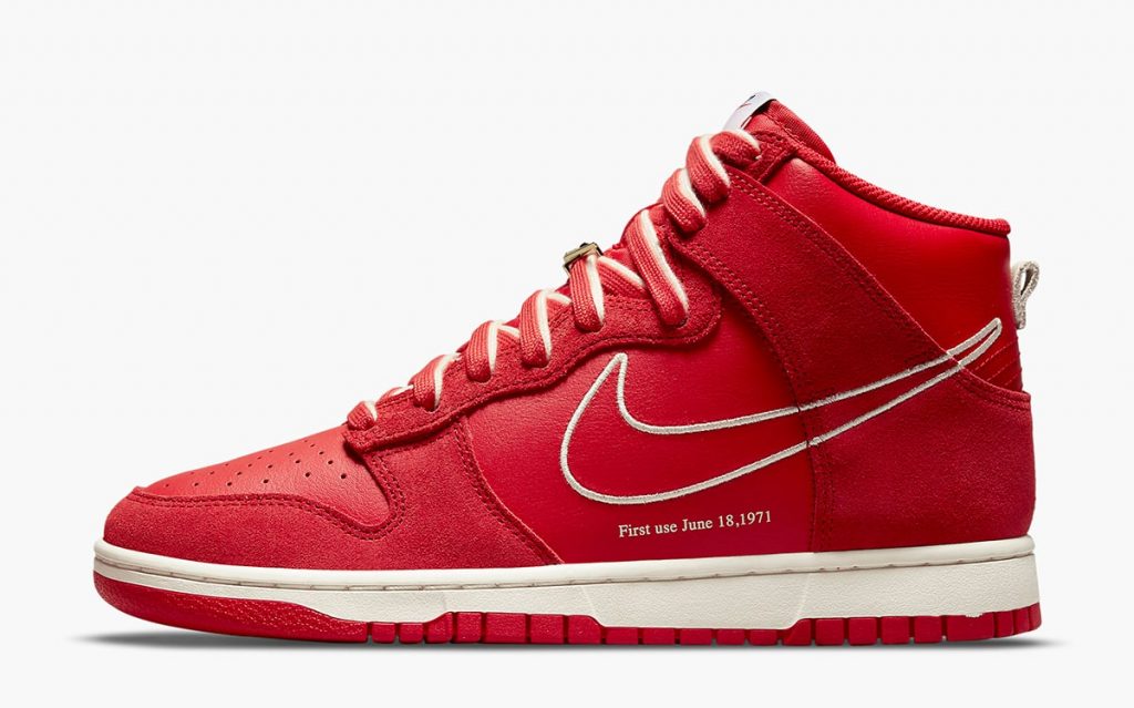 Nike Dunk High SE First Use Red