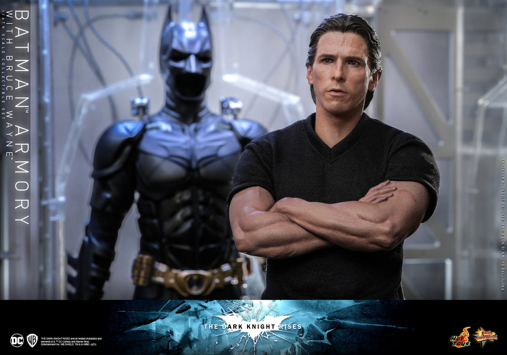 Pre-order: Hot Toys - The Dark Knight Rises - Batman Armory with Bruce –  Plamo Attack Studio Hobbies and Collectibles