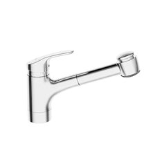 Hansa Mix Kitchen Mixer with Pullout - Chrome - Default Title