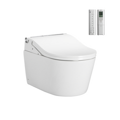 TOTO Wall Hung D-Shape Toilet Package - Includes Bidet Seat TCF802C2AT - Default Title