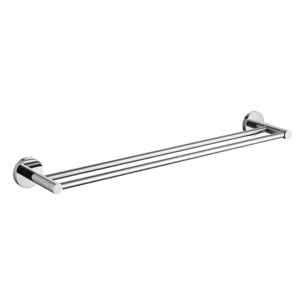 Architectura 800mm Double Towel Rail, Chrome