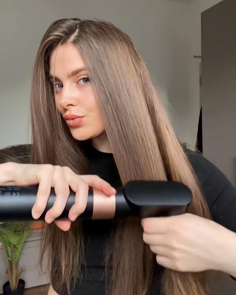 Transform your hair care routine into a breeze with the 5-in-1 Hot Air Styler, created for busy women.