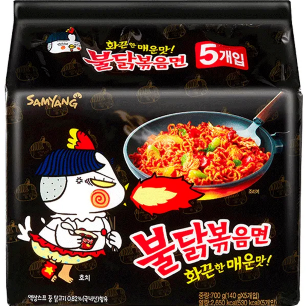 Spicy chicken ramen Buldak cheese flavor 140g