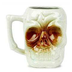 Ceramic Skull Tiki Mug