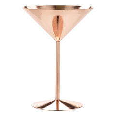 copper martini glass