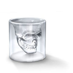 Fred Doomed Crystal Skull Shot Glass