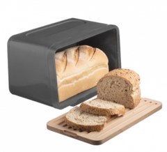 Typhoon Hudson Grey Bread Box