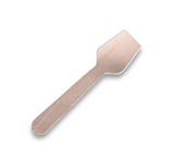 wooden ice cream spoon