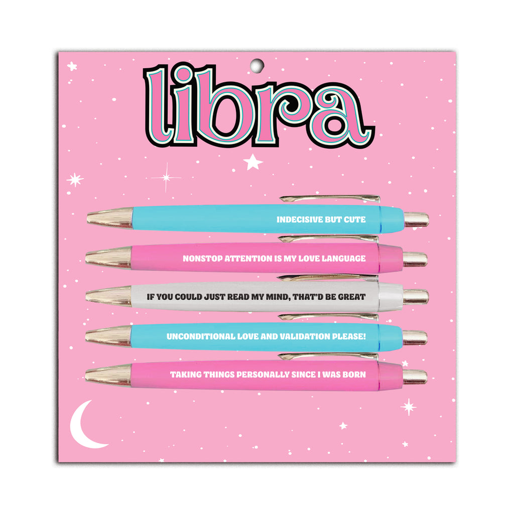 Fun Club - Leo Pen Set (astrology, Zodiac, Funny, Gift, Friend)