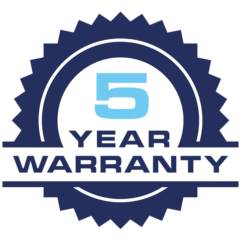 5 Year Warranty