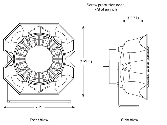 feniex triton 100w speaker wiring