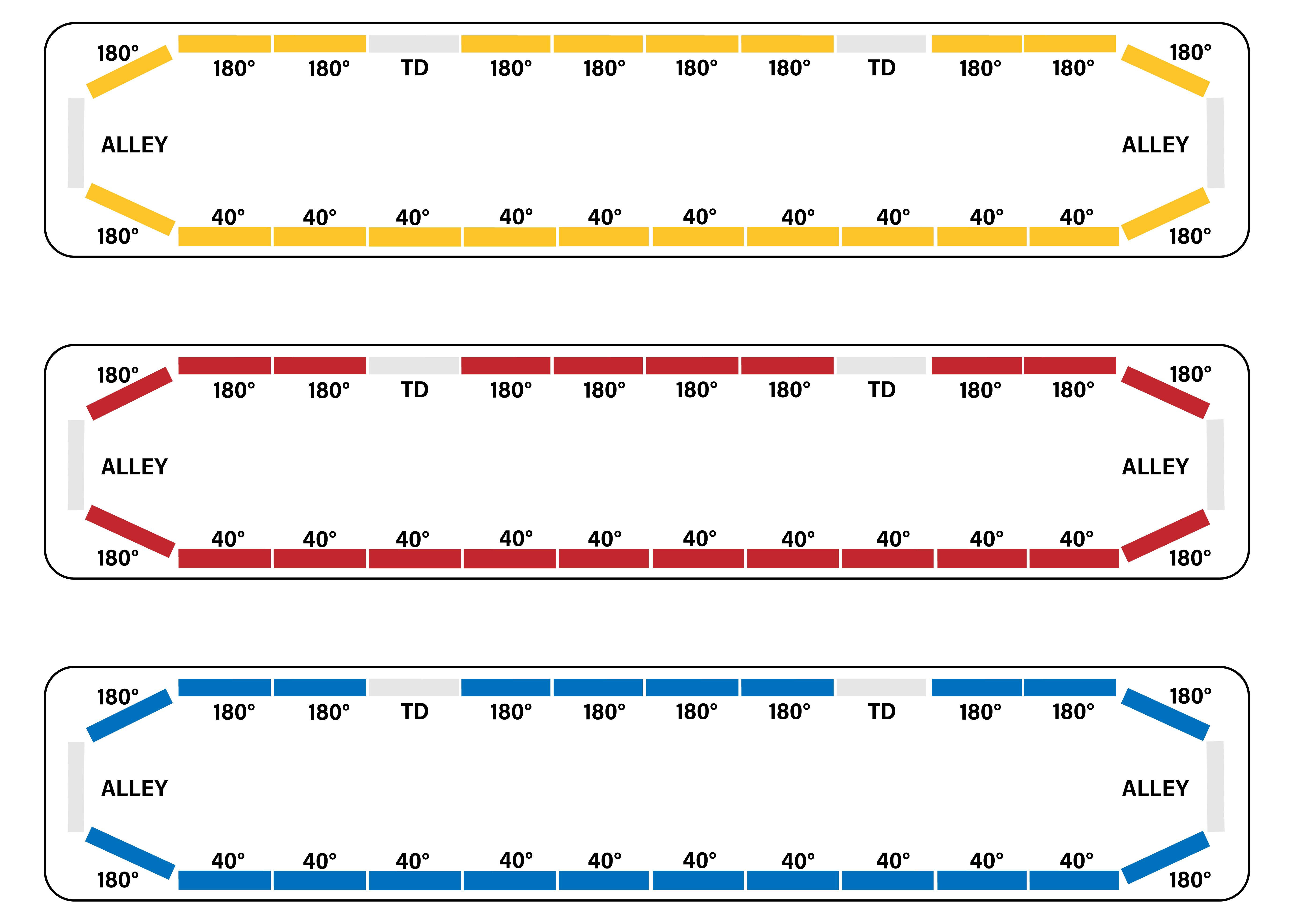 Overhead View Preferred Bars