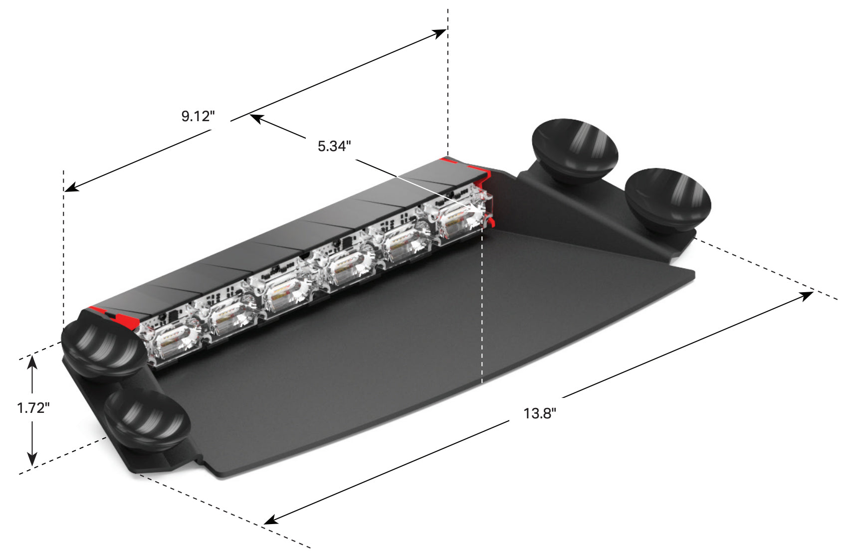 Feniex QUAD 2X Dash Light