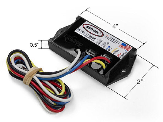 Sho-Me 7 Pattern Flasher Dimensions