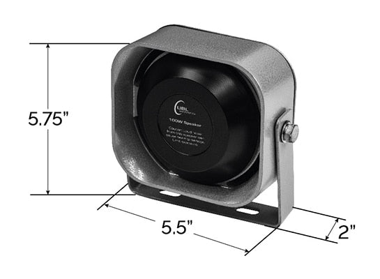 UBL Slim Speaker Dimensions