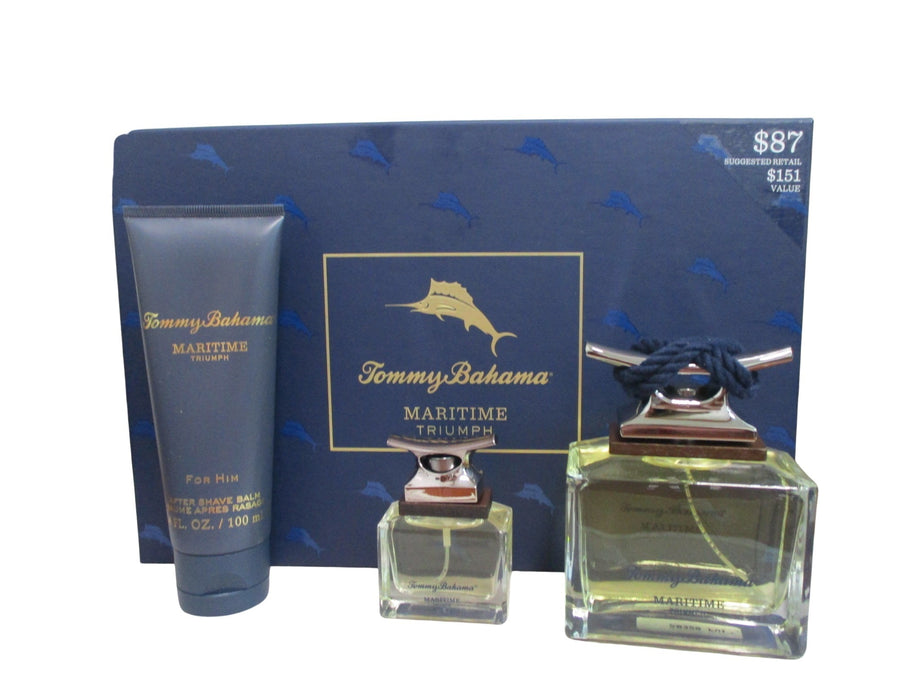 TOMMY BAHAMA for Men Variety 4 Piece Gift Set 0.5 oz Each