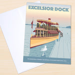 Excelsior Dock, The Minnetonka, Lake Minnetonka Greeting Card