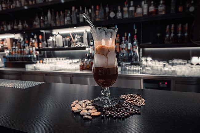 Suburbia Spirits Ice Coffee Cocktail | Eiskaffe Cocktail mit Schokoladen Gin-Likör