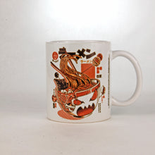 Load image into Gallery viewer, Illustrata Japanese-Style Kaiju Monster Food 11oz. Ceramic Mugs
