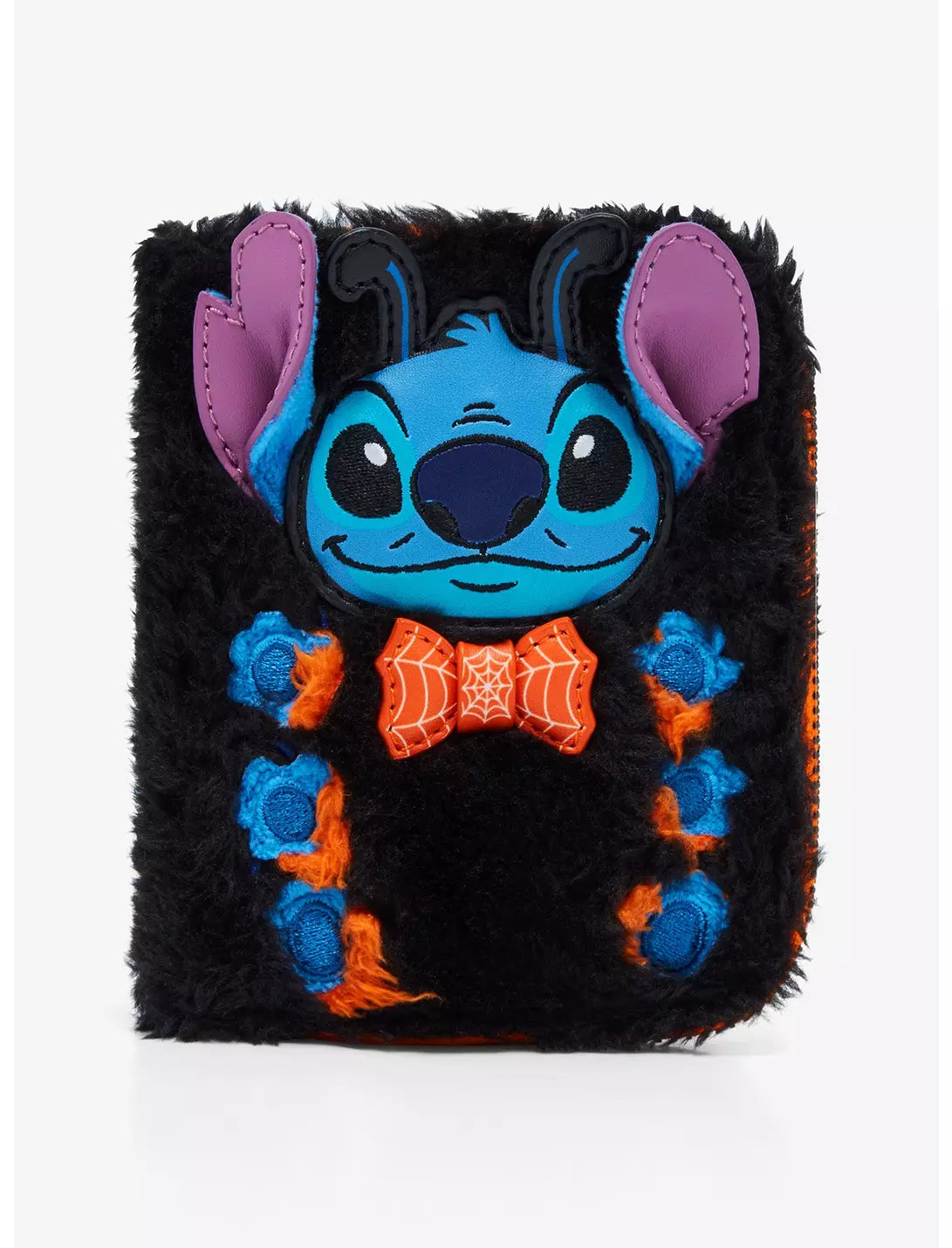 Loungefly Disney Lilo & Stitch Spider Costume Stitch Figural Small Zip Wallet