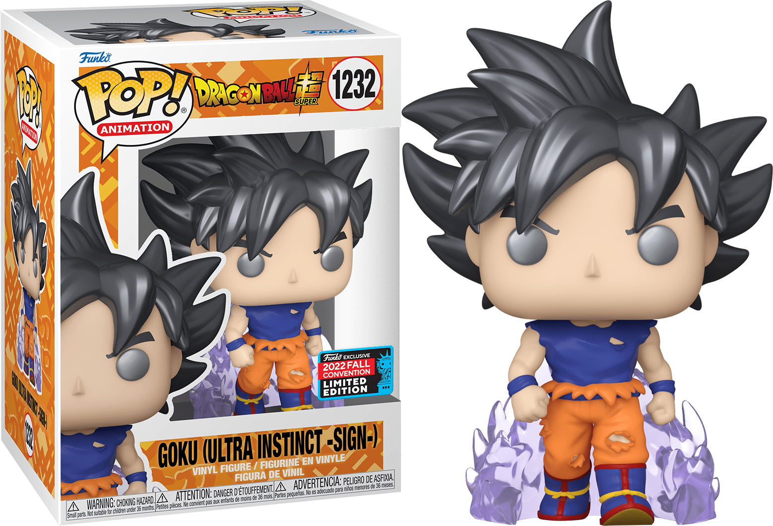 DragonBall Z - Goku (Ultra Instinct - Sign) (Fall Comvention Exclusive) #1232
