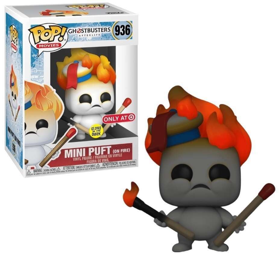 Ghostbusters: Afterlife - Mini Puft on Fire (Glows in the Dark) (Target Exclusive) #936