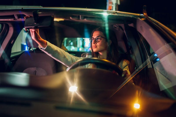 driving with glasses