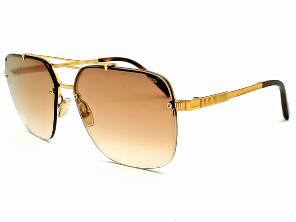 Cutler and Gross - 1372 Sunglasses | Specs Collective, Black on Gold