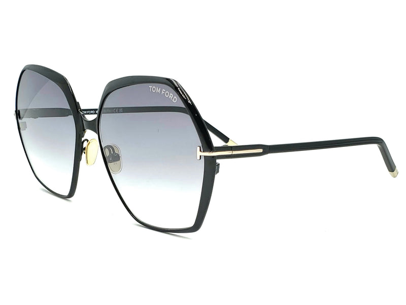 Tom Ford Fonda-02 Tf912 Geometric Sunglasses – Glasses Ltd