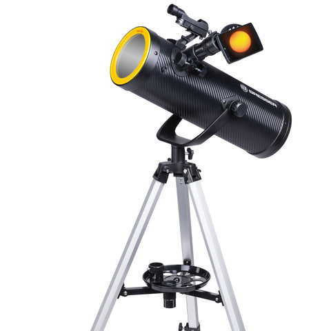 Telescópio refletor de 114 mm/500 mm