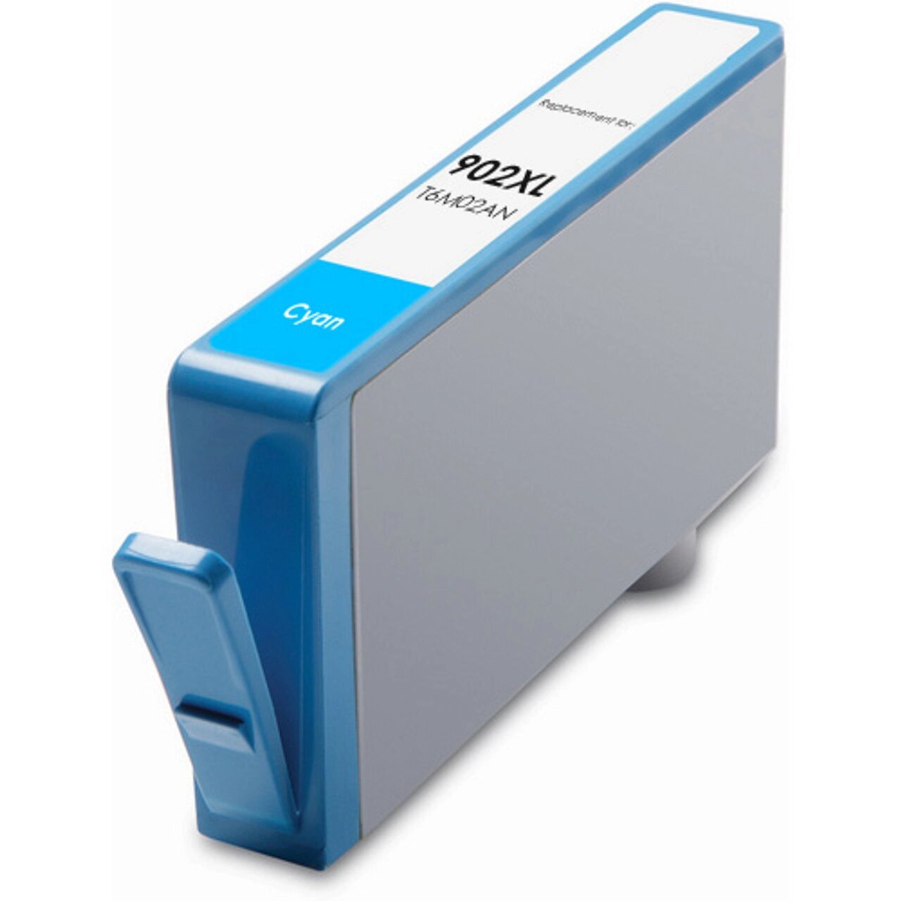 Renewable Replacement For HP 902XL (T6M02AN) Cyan, Ink Cartridge-New Chip