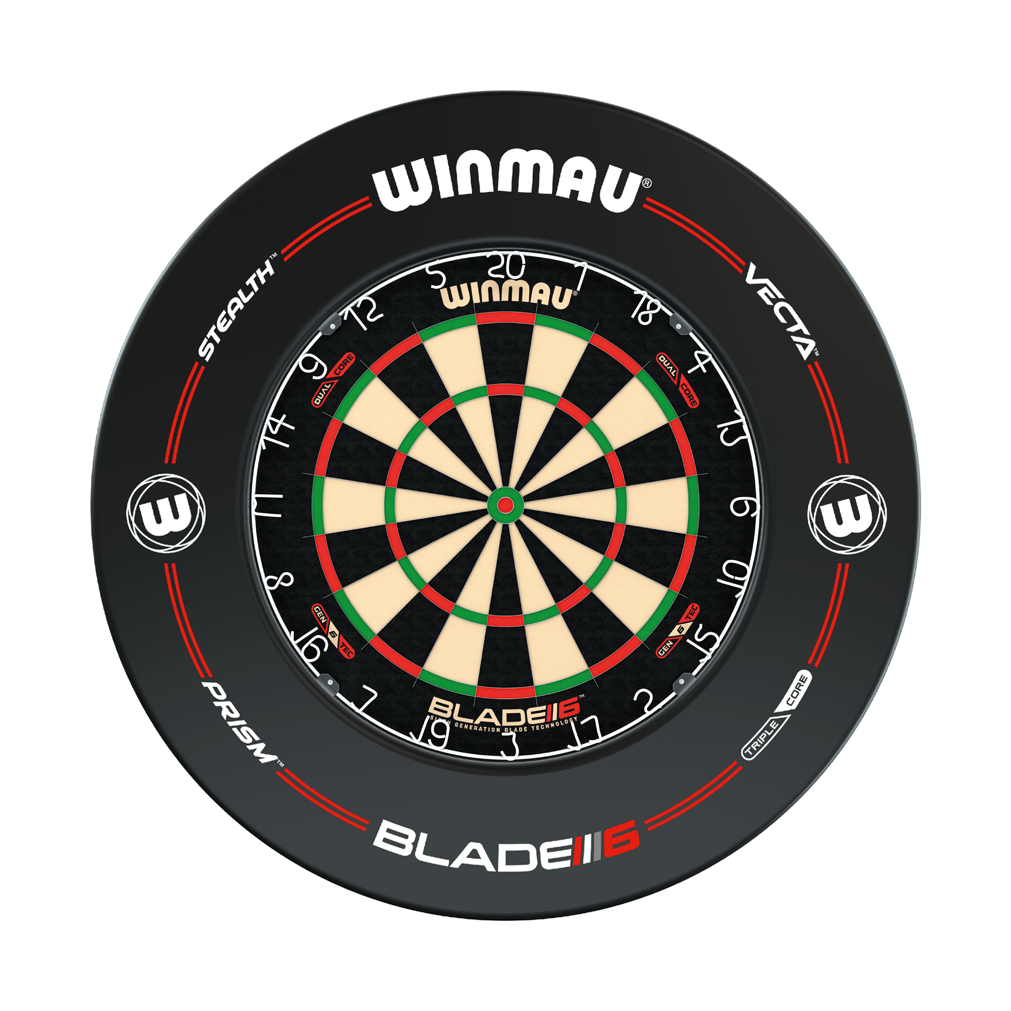 Buy Winmau Blade 6 Dartboard & Surround Bundle from Darts Online