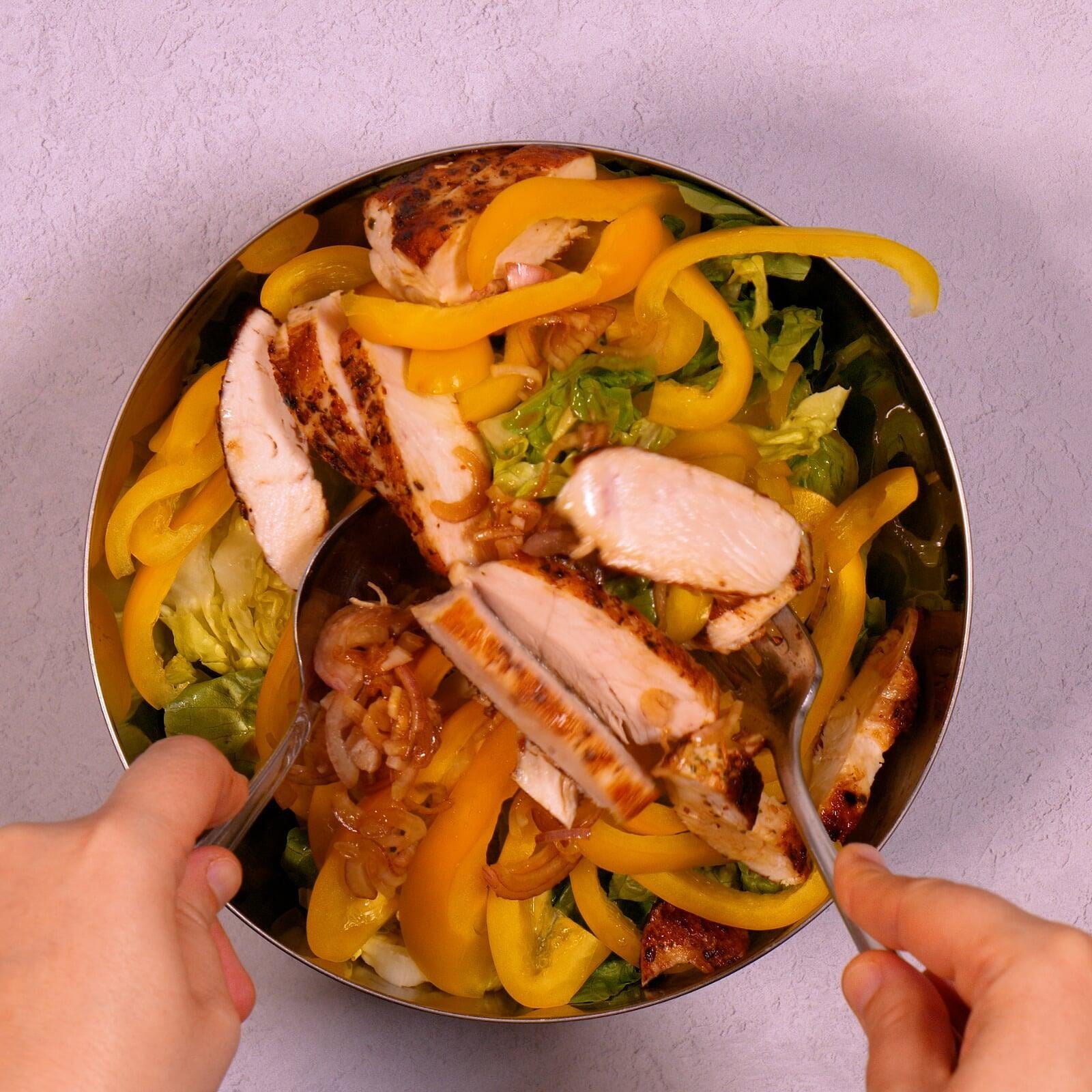 Salade au poulet