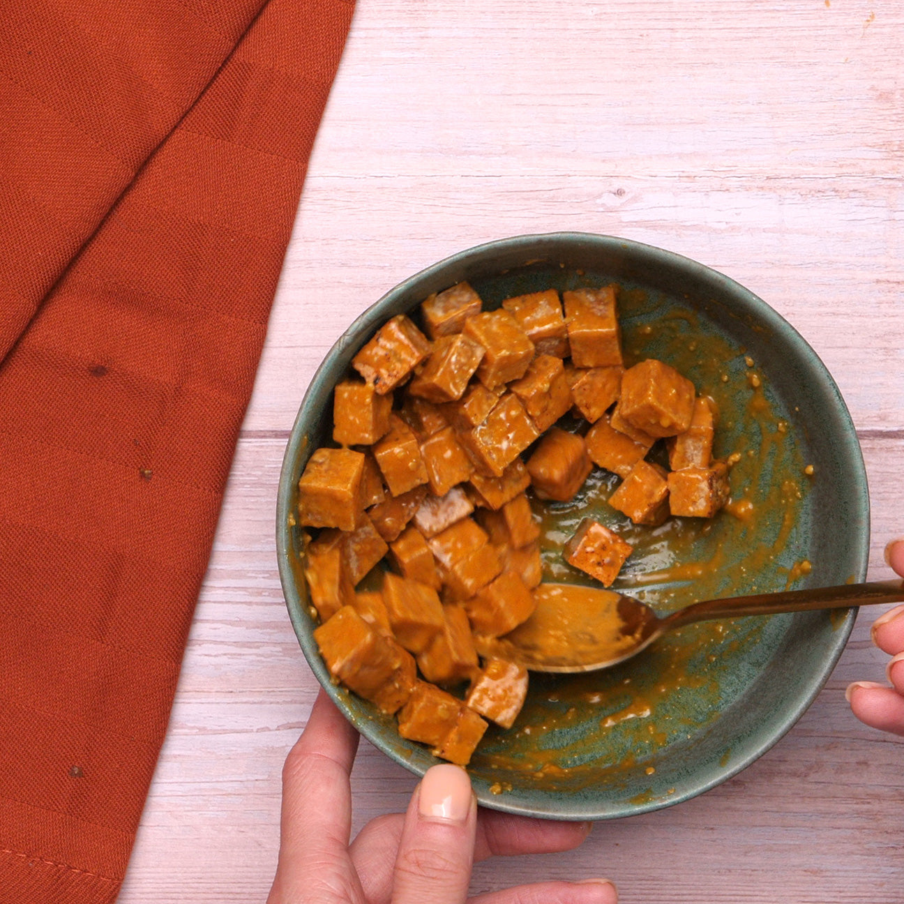 Groene curry pasta