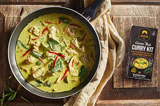 Kit di curry verde tailandese