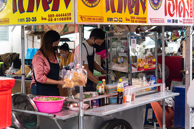 Zuppe di noodle tailandesi