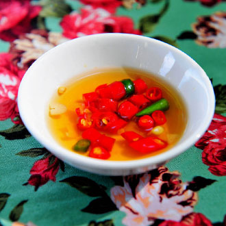 Fish sauce with chillies