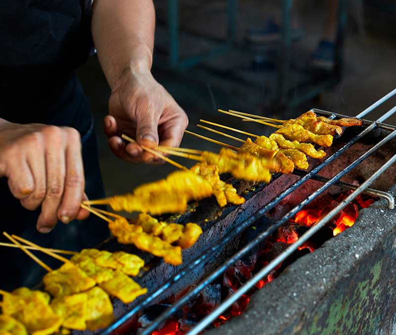 Sauce satay aux cacahuètes