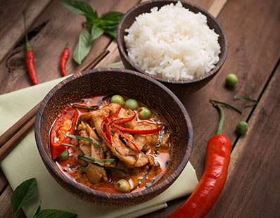 Curry rojo tailandés